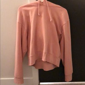 Aritzia Oversized Cropped Hoodie